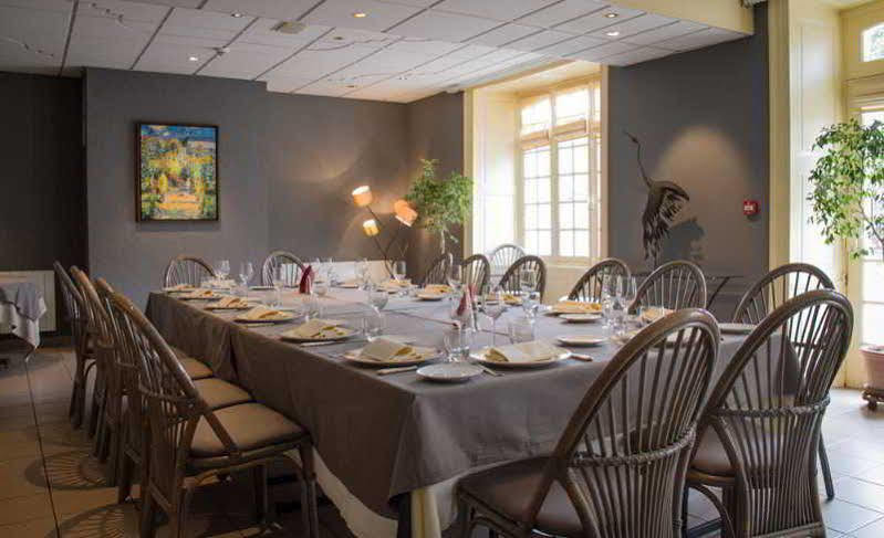 Logis L'Ermitage Hotel & Restaurant Saulges ภายนอก รูปภาพ
